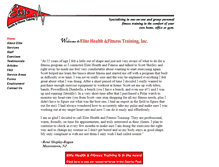 Tablet Screenshot of elitefit.com